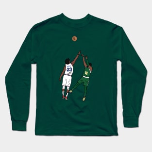 Kyrie Forces Overtime On Christmas Long Sleeve T-Shirt